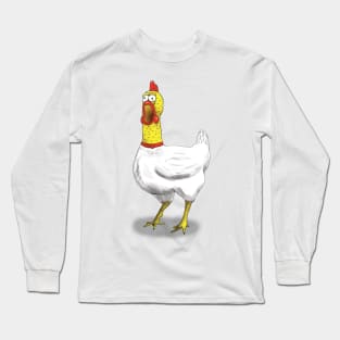 Rubber Headed Chicken Long Sleeve T-Shirt